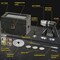 Smoking Gun Wood Smoke Infuser Birner PRO Smoking Box Kit 12 PCS Smoker Machine with Accessories and Wood Chips Cold Smoke for Food and Drinks Black Gift for Man